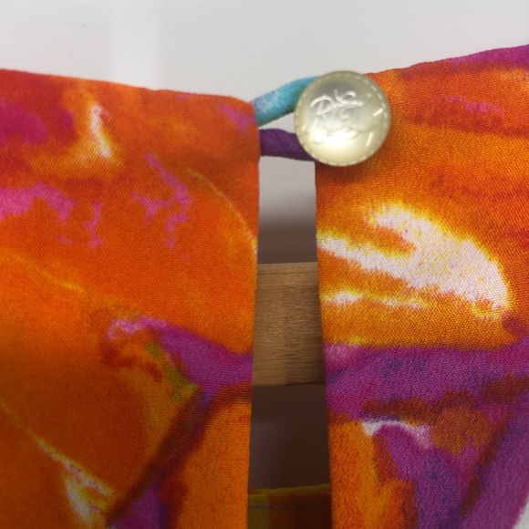 ✨Lauren Ralph Lauren Multicolored Artsy Boho Sleeveless Top - Picture 8 of 8